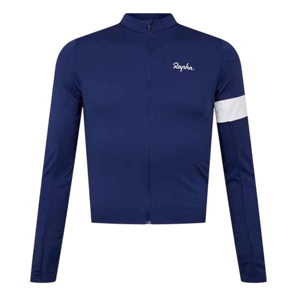 Rapha Herr Core Cykeltröja med Hel Dragkedja S Marinblå Navy S