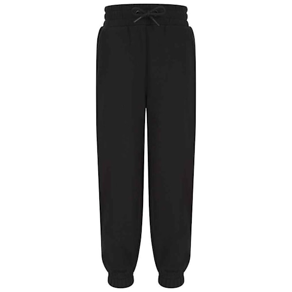SF Minni Barn/Barn Sustainable Cuffed Ankle Jogging Bottoms Black 9-10 Years