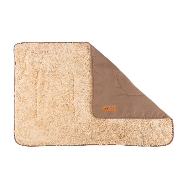 Scruffs Snuggle Faux Suede Hundtäcke 75cm x 110cm Terrakotta Terracotta 75cm x 110cm