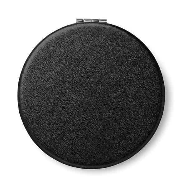 MidOcean Glow PU Rund Handspegel One Size Svart Black One Size