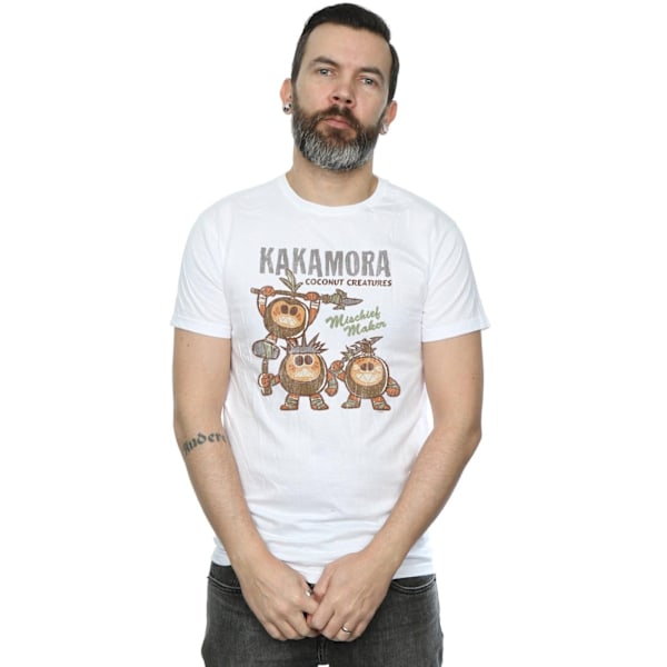 Disney Herr Moana Kakamora Mischief Maker T-shirt 3XL Vit White 3XL