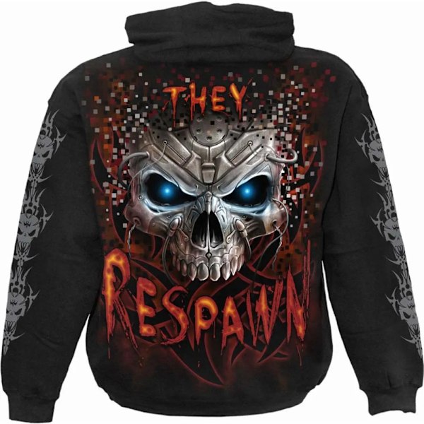 Spiral Direct Unisex Respawn Hoodie M Svart Black M
