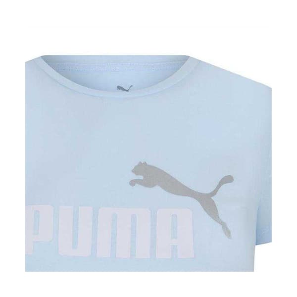 Puma Dam T-shirt med normal passform 8 UK Blå Blue 8 UK