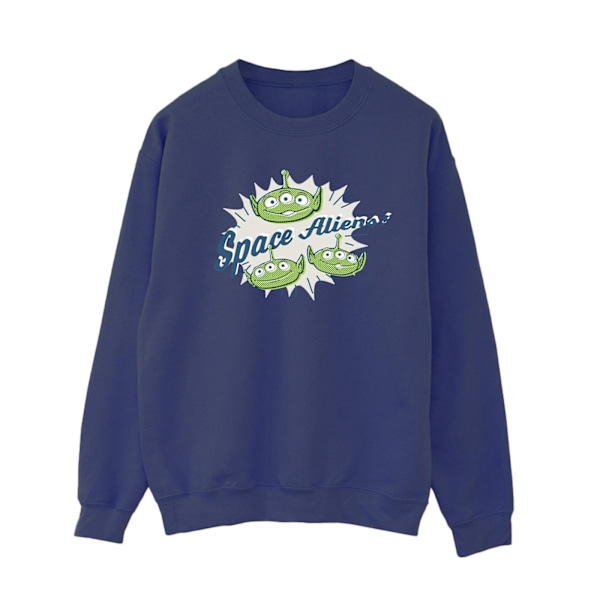 Disney Dam/Kvinnor Toy Story Aliens Sweatshirt M Marinblå Navy Blue M