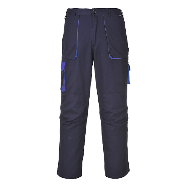Portwest Texo Contrast Workwear Byxor 3XL R Marinblå Navy 3XL R
