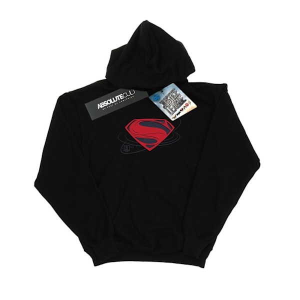 DC Comics Justice League Film Superman Logo Hoodie L Svart Black L