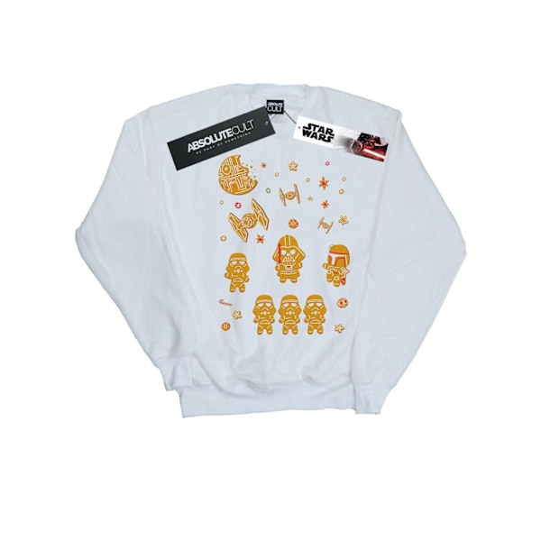 Star Wars Dam/Damer Gingerbread Empire Sweatshirt L Vit White L