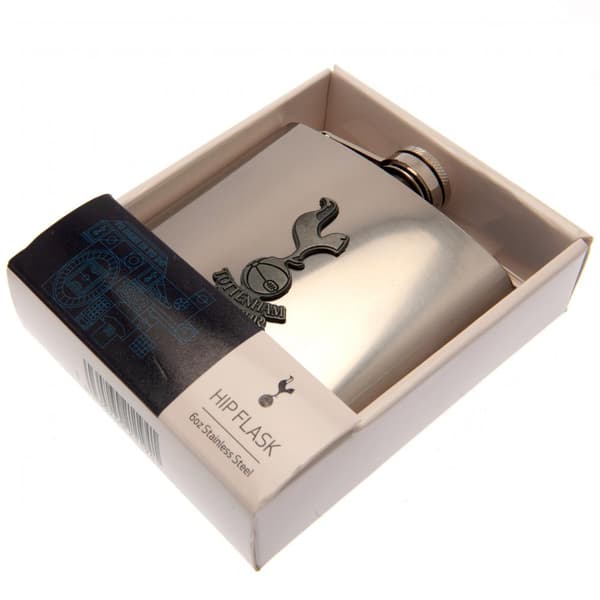 Tottenham Hotspur FC Hip Flask One Size Silver Silver One Size