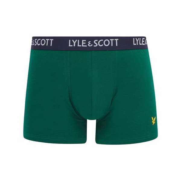 Lyle & Scott Herr Barclay Boxershorts (3-pack) S Blå/Grön Blue/Green/White S