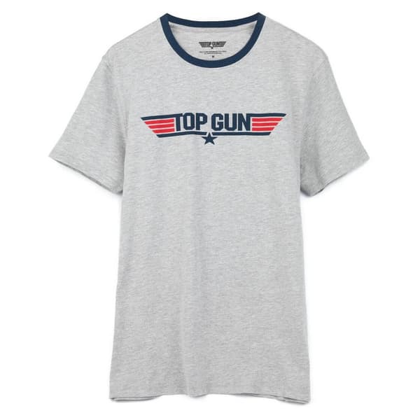 Top Gun Herr Logotyp Lång Pyjamas Set L Grå/Blå Grey/Blue L
