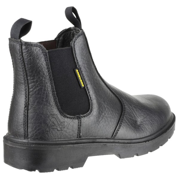 Amblers Steel FS116 Pull-On Dealer Boot / Unisex Stövlar 12 UK Bl Black 12 UK