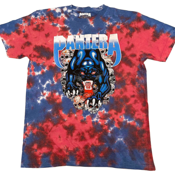 Pantera Unisex Panther T-Shirt XXL Blå/Röd/Vit Blue/Red/White XXL