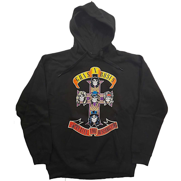 Guns N Roses Unisex Adult Appetite For Destruction Hoodie XXL B Black XXL
