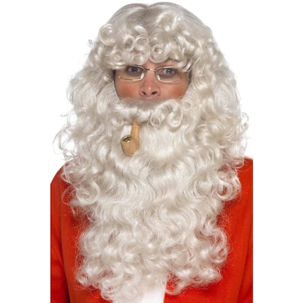 Smiffys Jultomte Julkostym Tillbehör Set One Size Grå Grey One Size