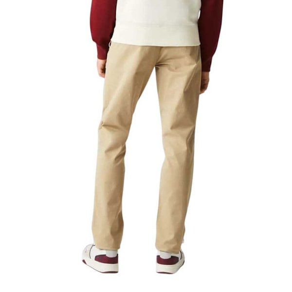 Lacoste Gabardin Stretch Slim Byxor Herr 40R Beige Beige 40R
