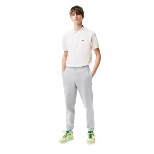 Lacoste Herr Fleece Regular Joggingbyxor M R Ljusgrå Light Grey M R