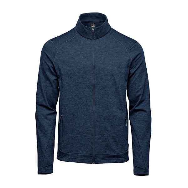Stormtech Treeline Performance Track Jacket för män M Mörk Marinblå He Dark Navy Heather M