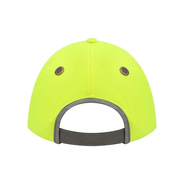 Yoko Hi-Vis Säkerhetsstöt Cap En Storlek Gul Yellow One Size