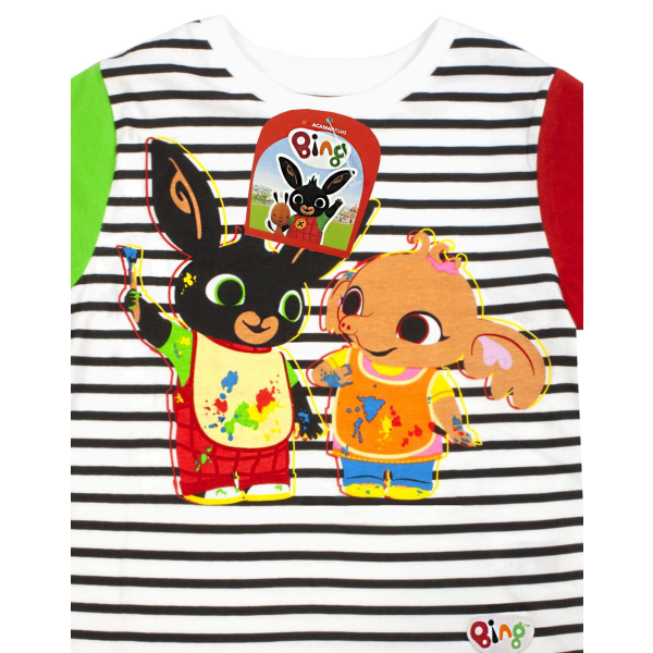 Bing Bunny T-shirt för barn/barn 12-18 månader Flerfärgad Multicoloured 12-18 Months