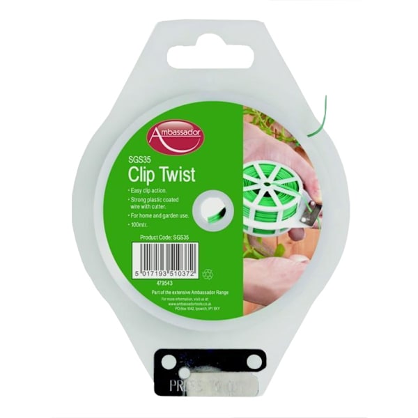 Ambassador Clip Twist One Size Vit/Grön White/Green One Size