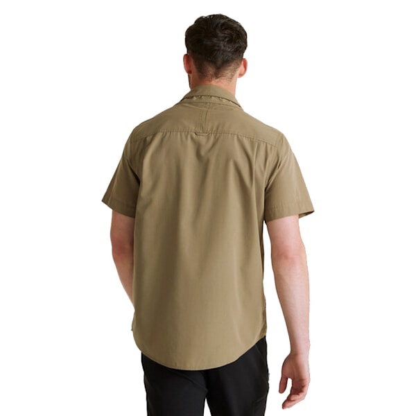 Craghoppers Mens Expert Kiwi Kortärmad Skjorta S Pebble Pebble S