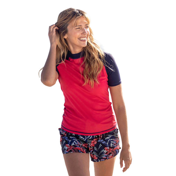 Mountain Warehouse UV-skyddande rashguard för damer/kvinnor 8 UK Coral 8 UK