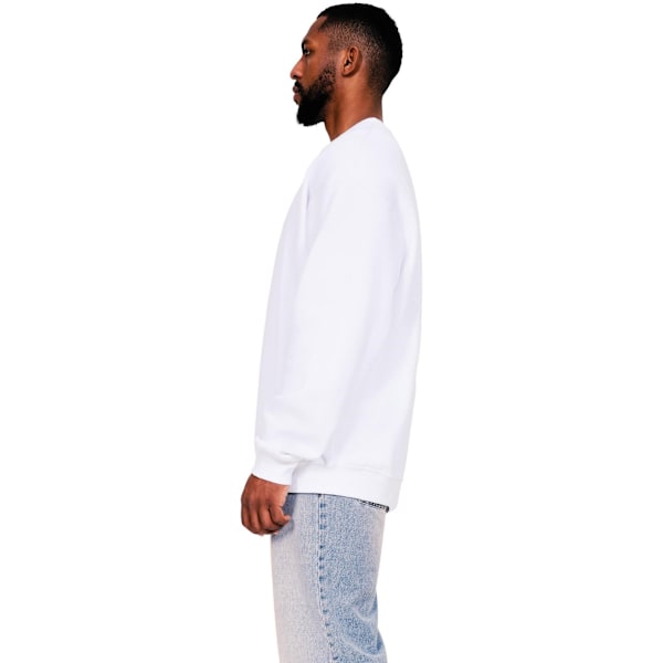 Casual Classics Herr Ringspun Bomull Förlängd Halsringning Oversize White L