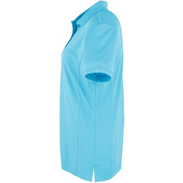 Premier Dam/Dam Coolchecker Pikétröja med Korta Ärmar Turquoise 2XL
