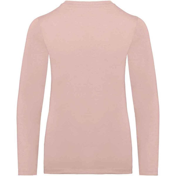 Native Spirit Barn/Barn Organic Bomull Långärmad T-shirt Petal Rose 8-10 Years