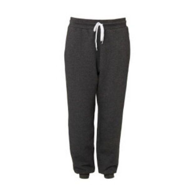 Bella + Canvas Unisex Jogger Sweatpants XS Mörkgråmelerad Dark Grey Heather XS