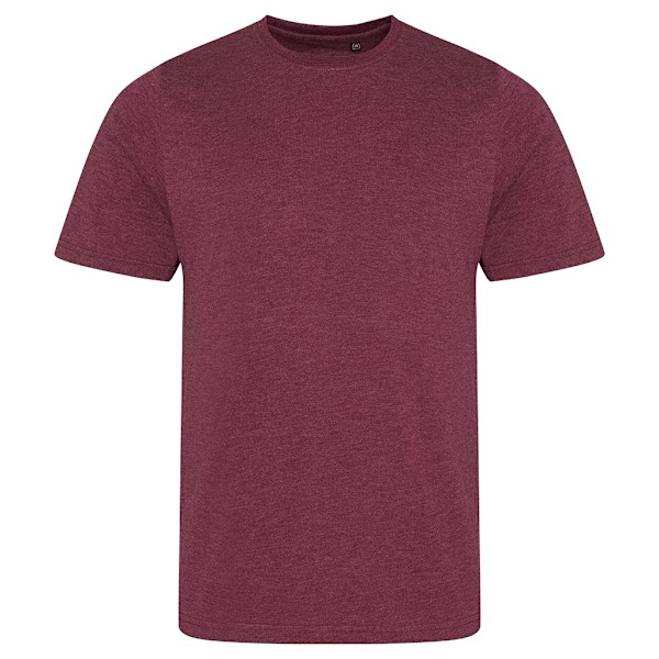 AWDis Tri Blend T-shirt för män, 3 extra large, Heather Burgundy Heather Burgundy 3 Extra Large