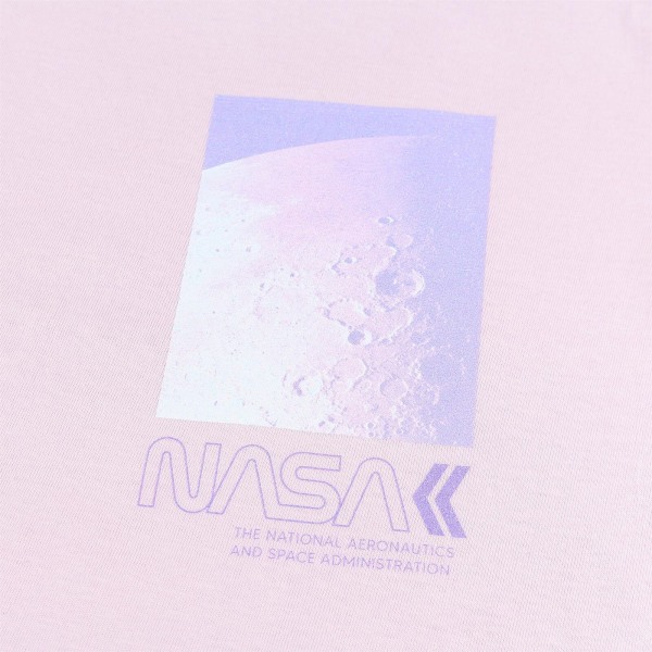 NASA Moon T-shirt för dam/dam XL lavendel Lavender XL