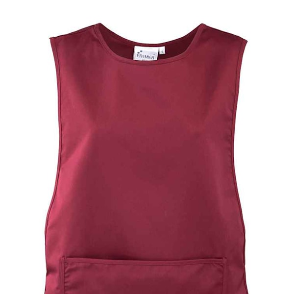 Premier Plain Pocket Tabard XL Burgundy Burgundy XL