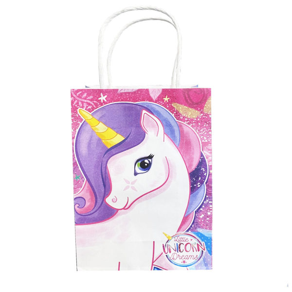 Unicorn Party Bags (Pack om 6) One Size Flerfärgad Multicoloured One Size