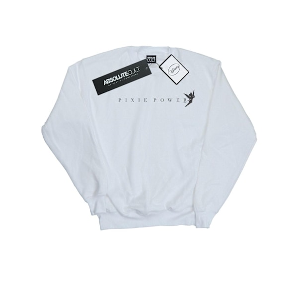 Disney Mens Tinker Bell Pixie Power Sweatshirt 5XL Vit White 5XL