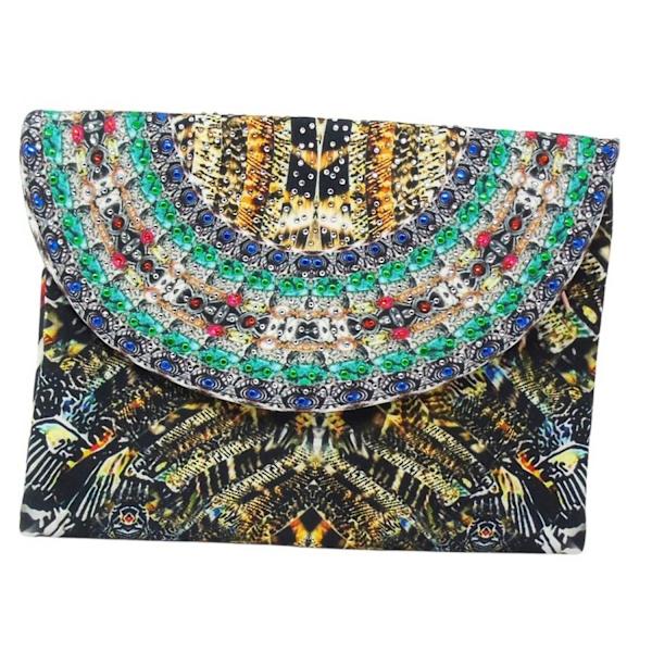 Inoa Eagle Clutch Väska One Size Guld Golden One Size