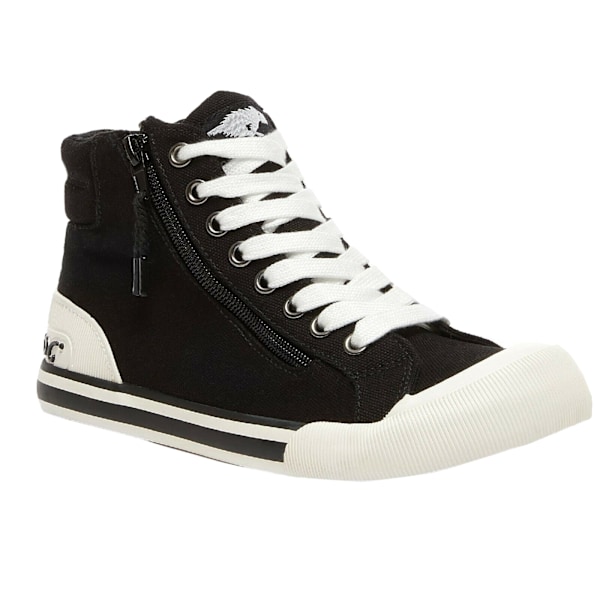 Rocket Dog Dam/Kvinnor Jazzin Hi Sneakers 5 UK Svart Black 5 UK