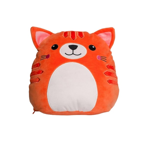 Mumbles Squidgy Ginger Cat Plyschleksak En Storlek Orange Orange One Size