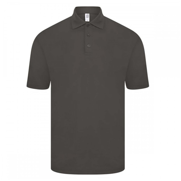 Casual Classics Original Tech Pique Poloskjorta L Charcoal för män Charcoal L
