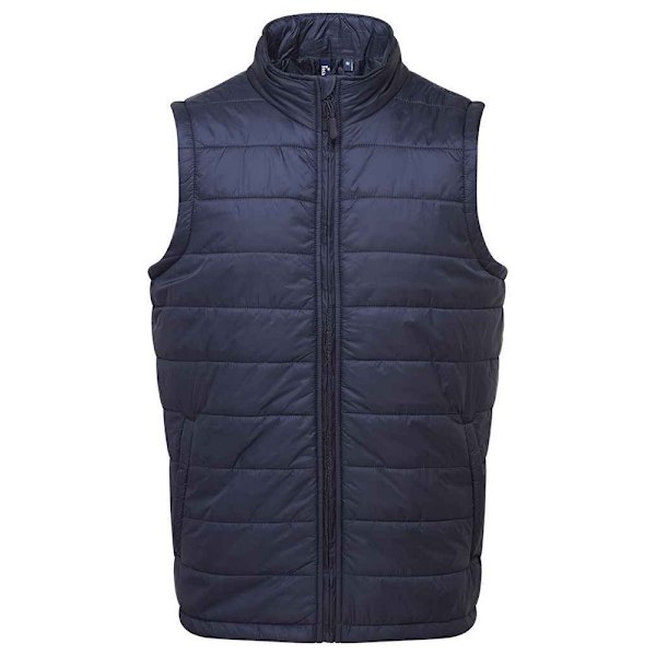 Premier Mens Recyclight Gilet XL Marinblå Navy XL