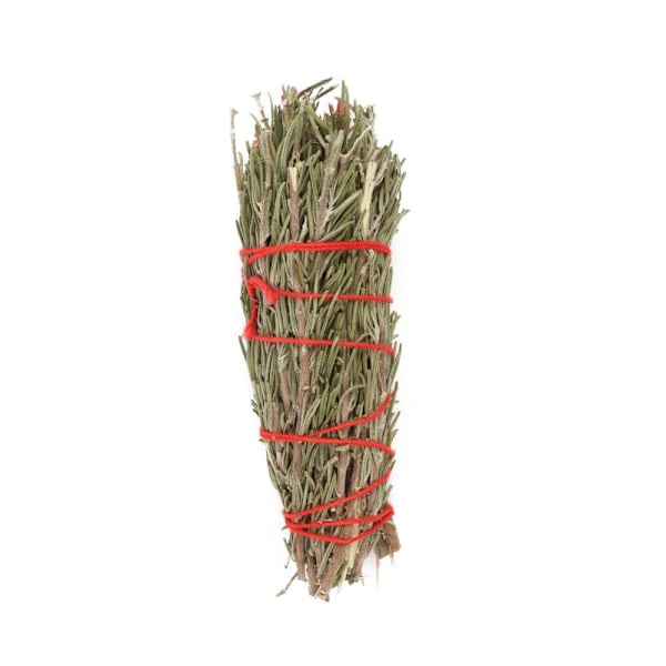 Något Annorlunda Yerba Santa Salvia Rosmarin Smudge Stick Wand Red/Brown One Size