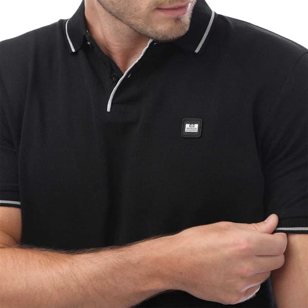 Weekend Offender Pikétröja för män Spello L Svart Black L