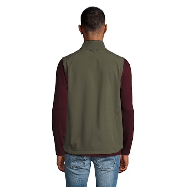 SOLS Herr Rallye Soft Shell Bodywarmer Jacka L Mörkgrön Dark Green L