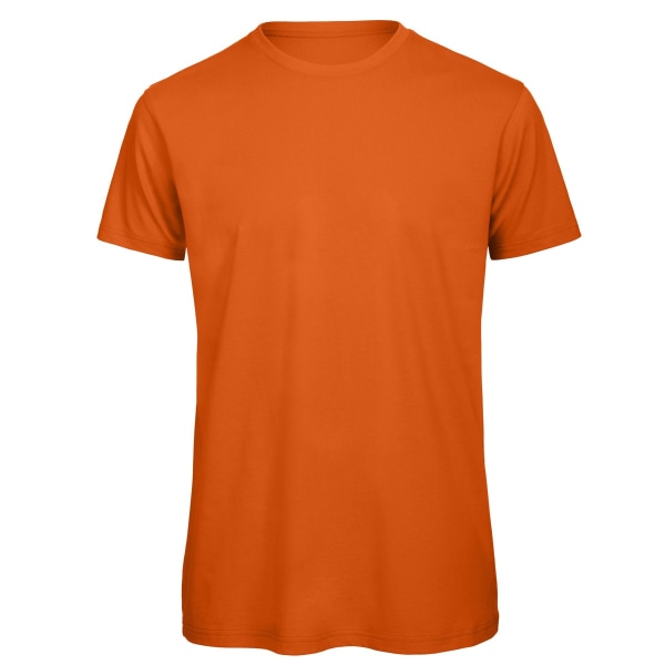 B&C Mens Favorite Organic Cotton Crew T-shirt L Urban Orange Urban Orange L
