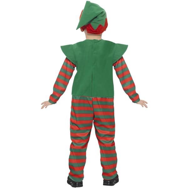 Smiffys Barn/Barn Tomtedräkt Set 3-4 År Röd/Grön Red/Green 3-4 Years
