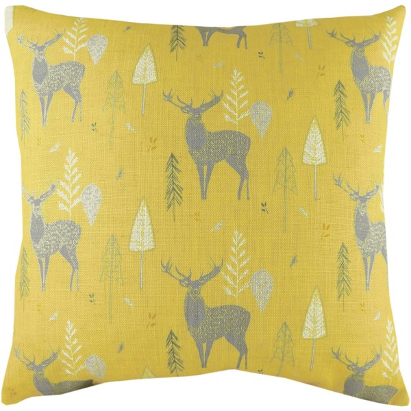 Evans Lichfield Hulder Deer Cover One Size Ochre Yellow Ochre Yellow One Size