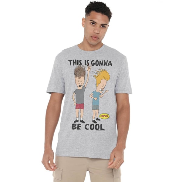 Beavis & Butthead Herr Gonna Be Cool T-Shirt XXL Sport Heather Sport Heather XXL