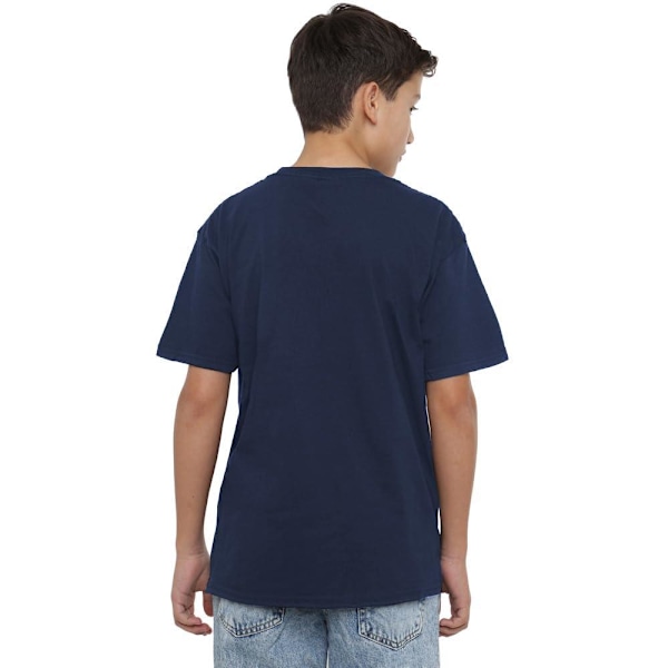 Greta Gris Barn/Kids George Pig Present Jul T-Shirt 9 Navy 9-10 Years