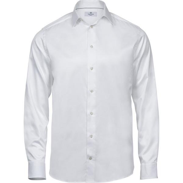 Tee Jays Herr Luxury Comfort Fit Skjorta 3XL Vit White 3XL