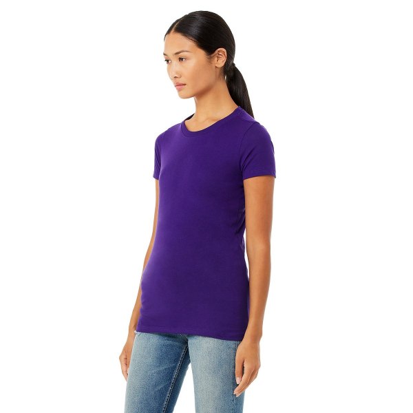 Bella + Canvas Dam/Dam Favorit T-shirt M Team Purpl Team Purple M